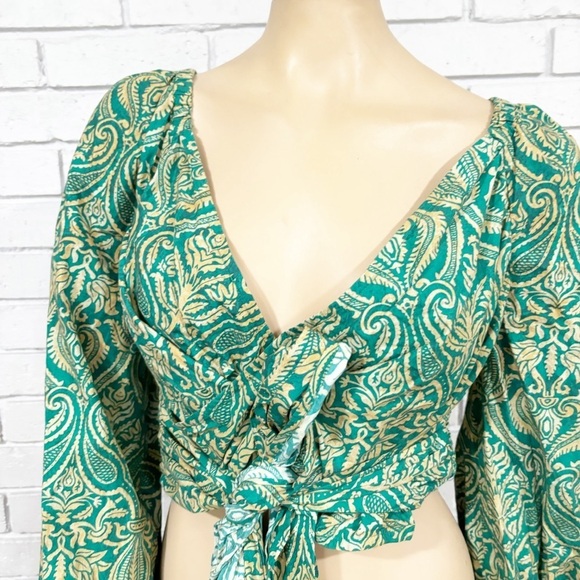 Amazon The Drop Paisley Top - Picture 3 of 9